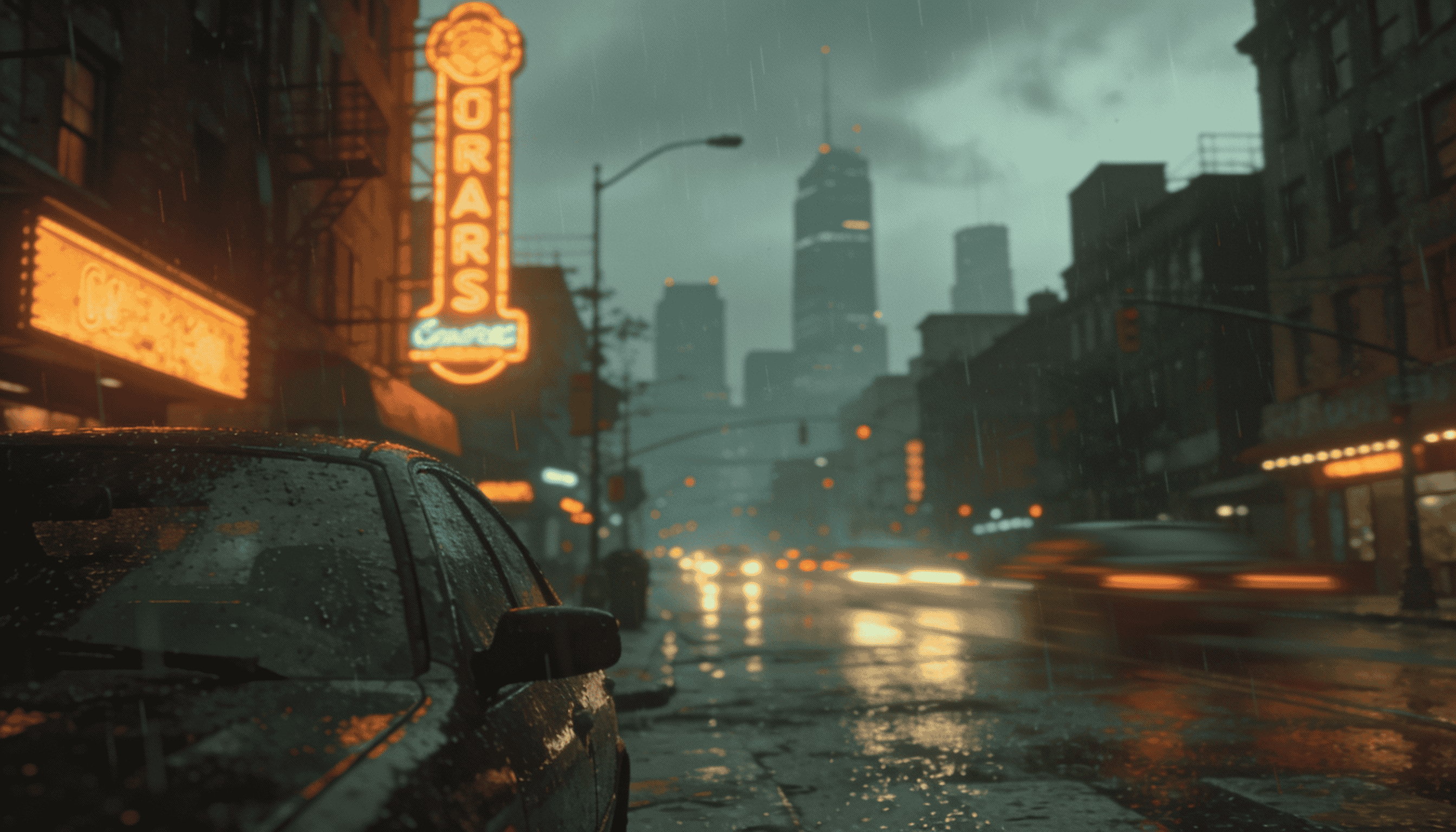 Camera and colorful mesh